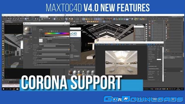 MAXtoC4D v4.5 Win Free Download