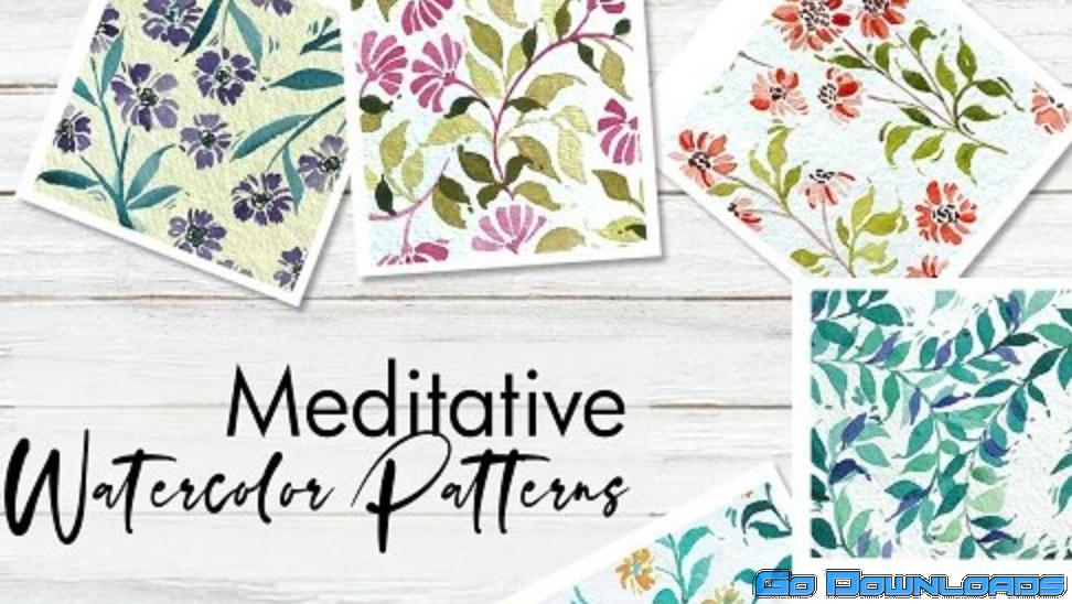 Meditative Watercolor Patterns