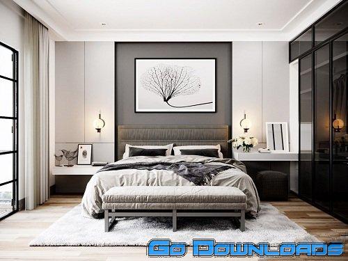 Modern Style Bedroom 610 Free Download