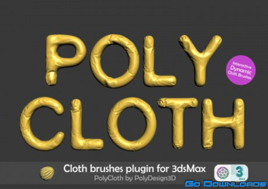 PolyCloth 2.0 for 3ds Max 2016-2021 Free Download