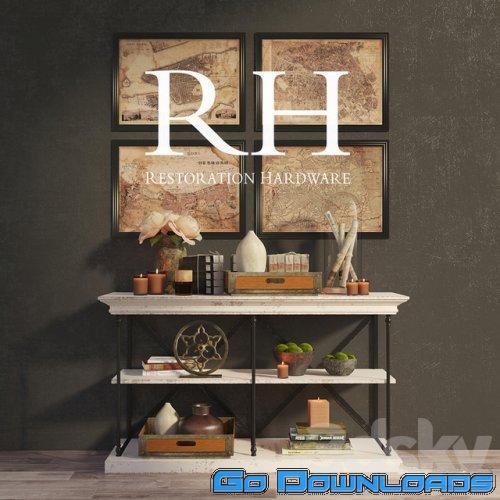 RH PARISIAN CORNICE CONSOLE and DECOR Free Download