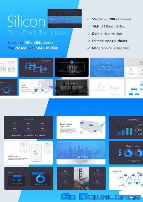 Silicon Investor Pitch Deck PPTX Template Free Download