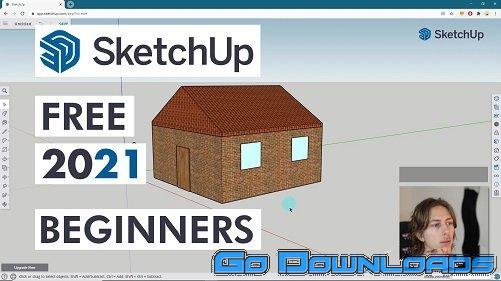 Sketchup 2021 Free Beginners 3D Modeling Lesson! In your Browser  Free Download