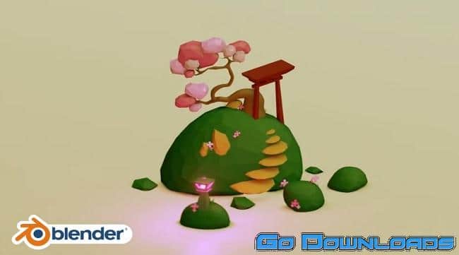 Skillshare Create A Low-Poly Japanese Scene In Blender Free Download