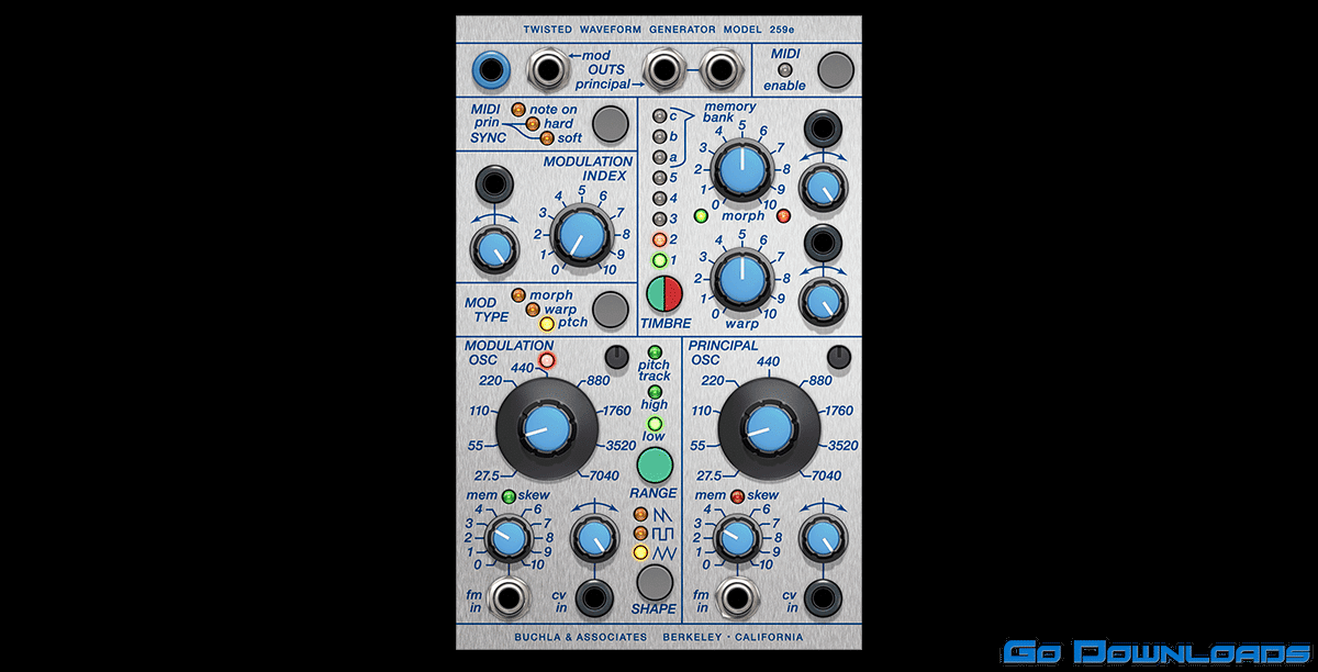 Softube Buchla 259e Twisted Waveform Generator Free Download