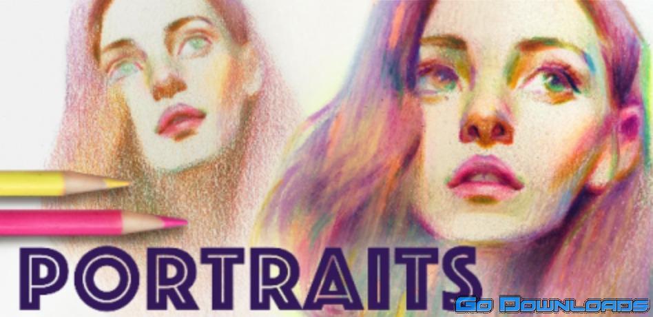 Steps to Creating Vivid Portraits with Coloured Pencils!