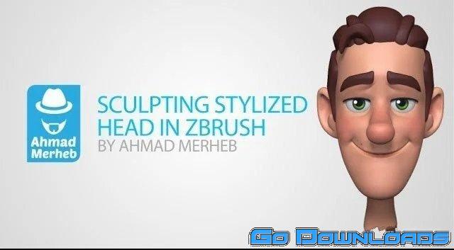 Stylised Head Sculpting in Zbrush Free Download