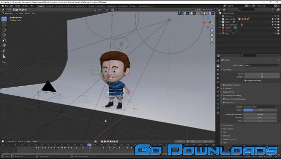 Udemy Create an animated character in blender 2.9 Free Download