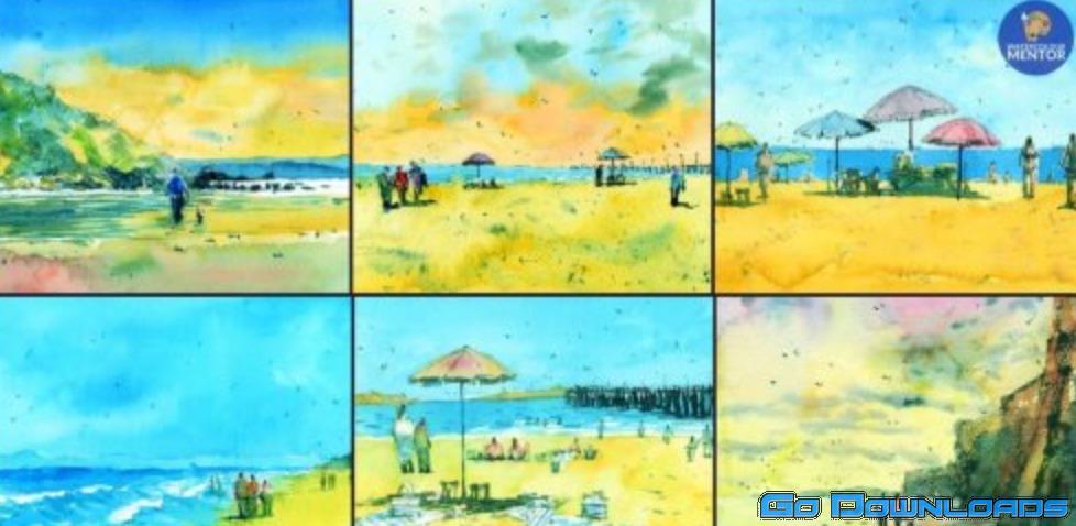 Watercolor Painting Essentials: Beach Landscapes Free Download