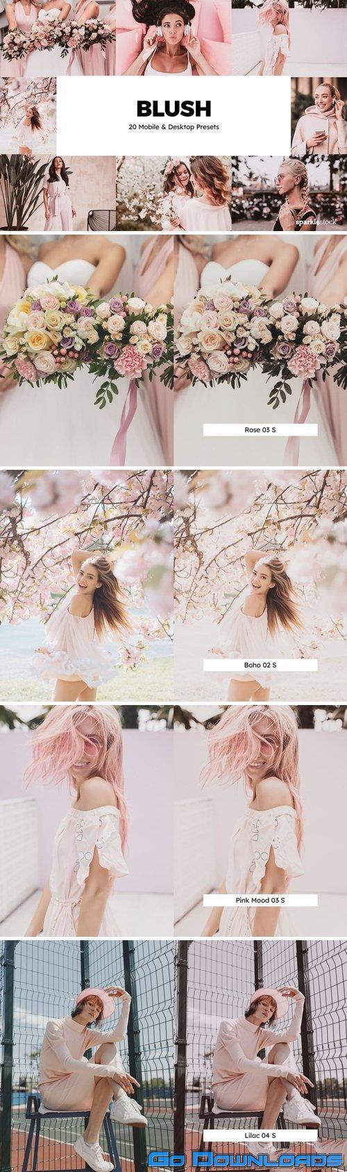 20 Blush Lightroom Presets & LUTs Free Download