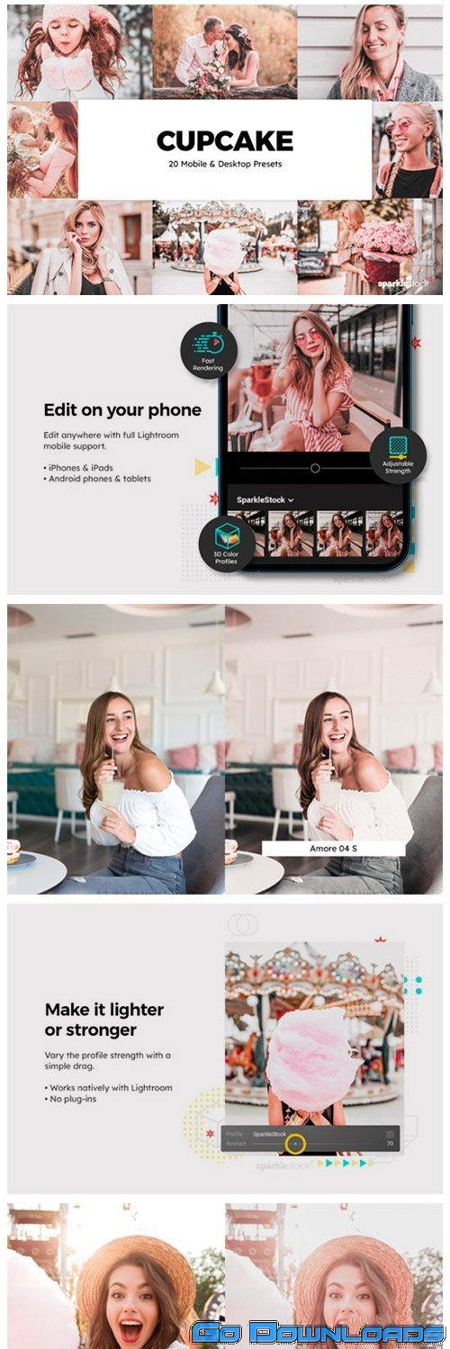 20 Cupcake Lightroom Presets and LUTs 8042024 Free Download