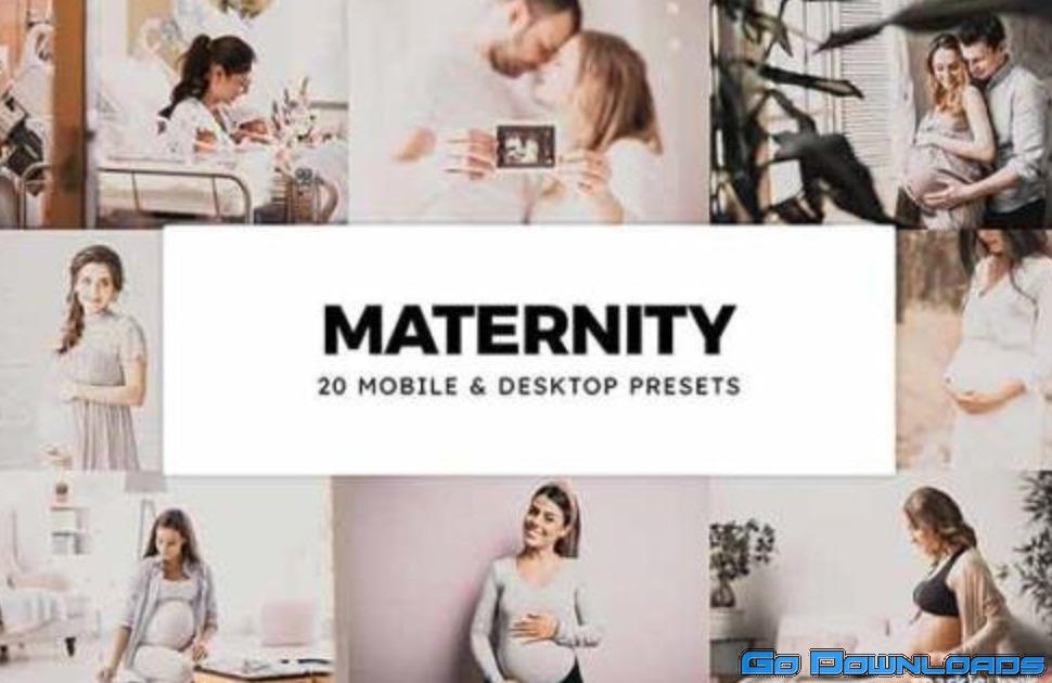 20 Maternity Lightroom Presets & LUTs Free Download