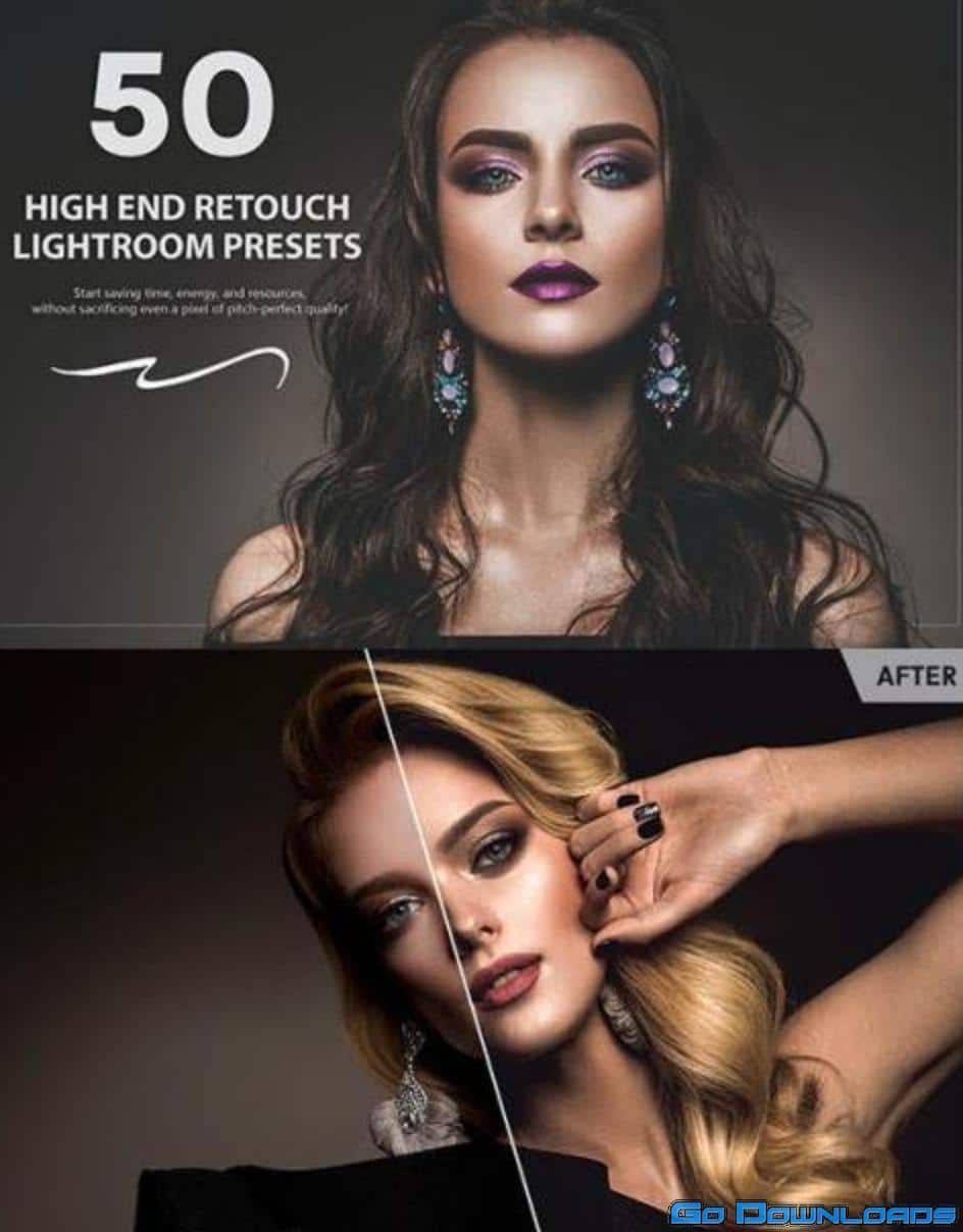 50 High End Retouch Lightroom Presets Free Download