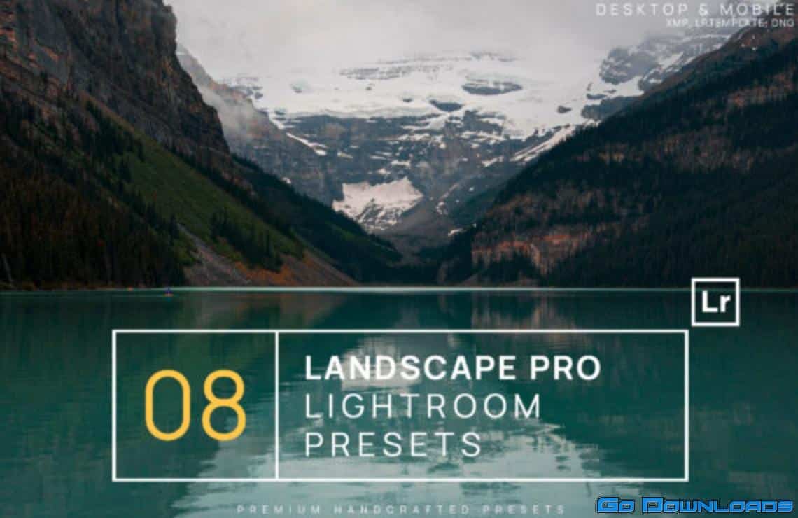 8 Landscape Pro Lightroom Presets + Mobile Free Download