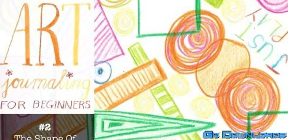 Art Journaling for Beginners #1 – The shape of things to come