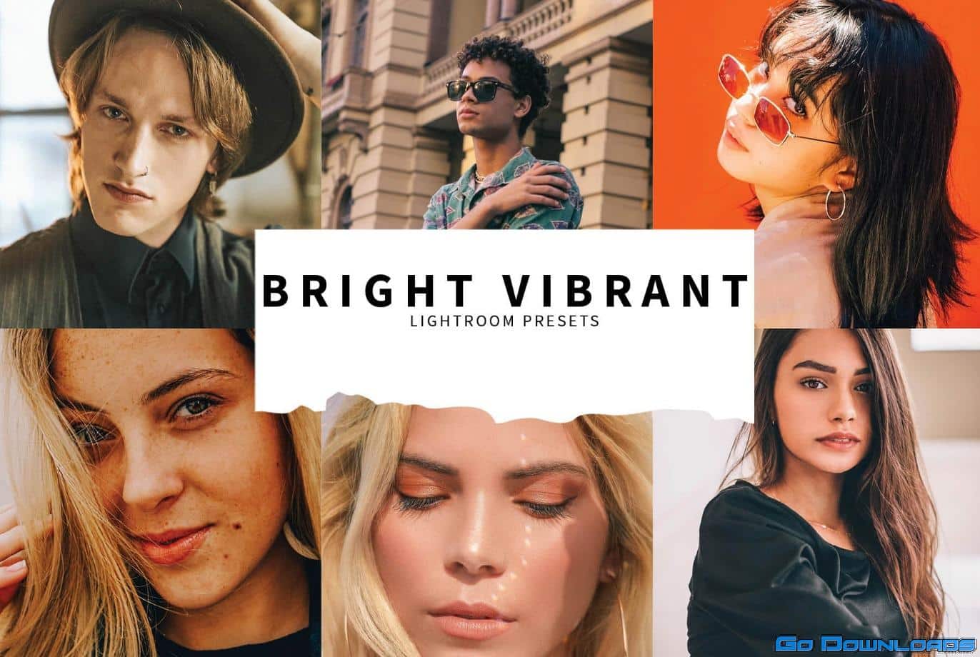 CreativeMarket 10 Bright Vibrant Lightroom Presets 5808524 Free Download