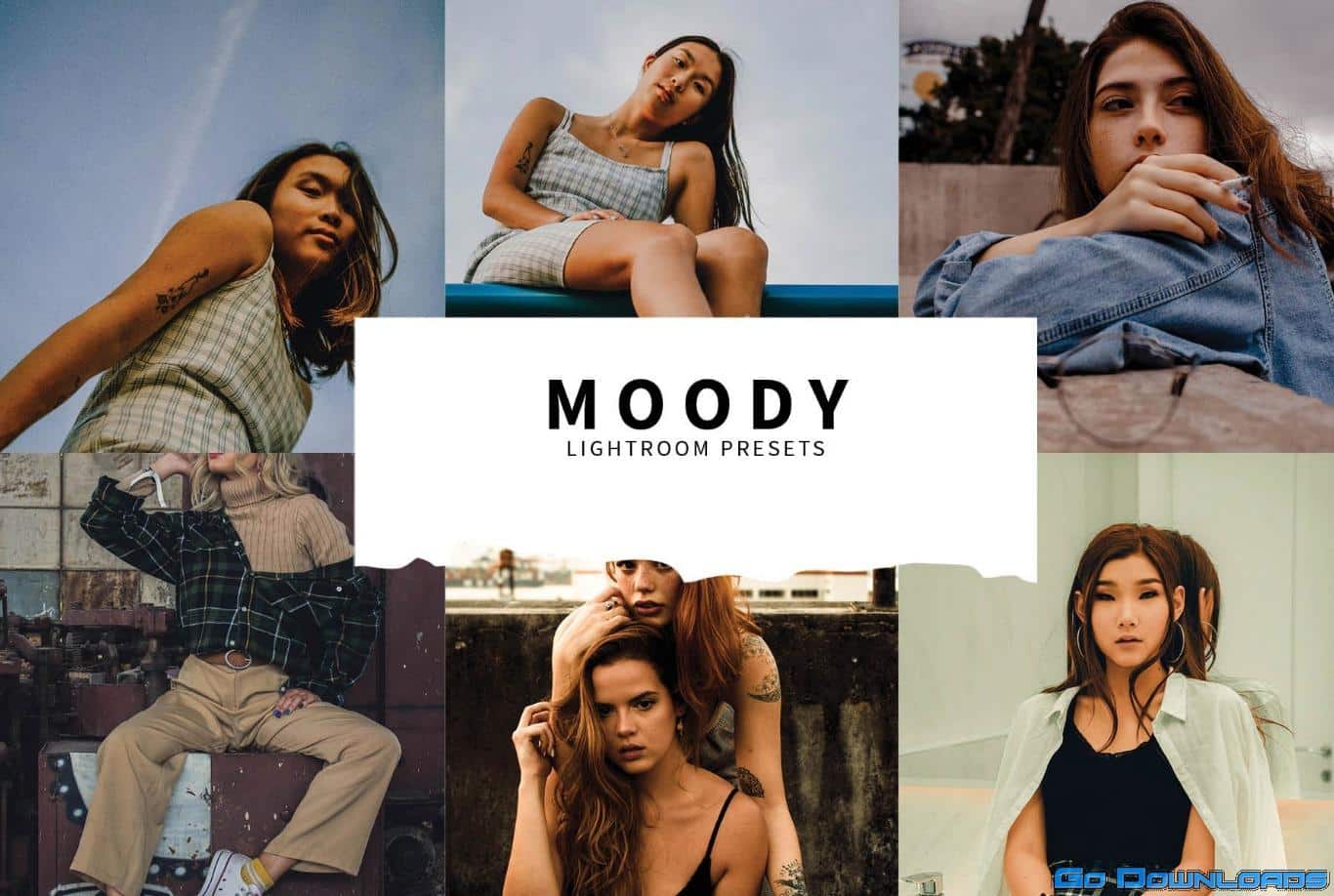 CreativeMarket 10 Moody Lightroom Presets 5857394 Free Download