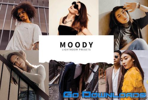 CreativeMarket 10 Moody Lightroom Presets 5857396 Free Download