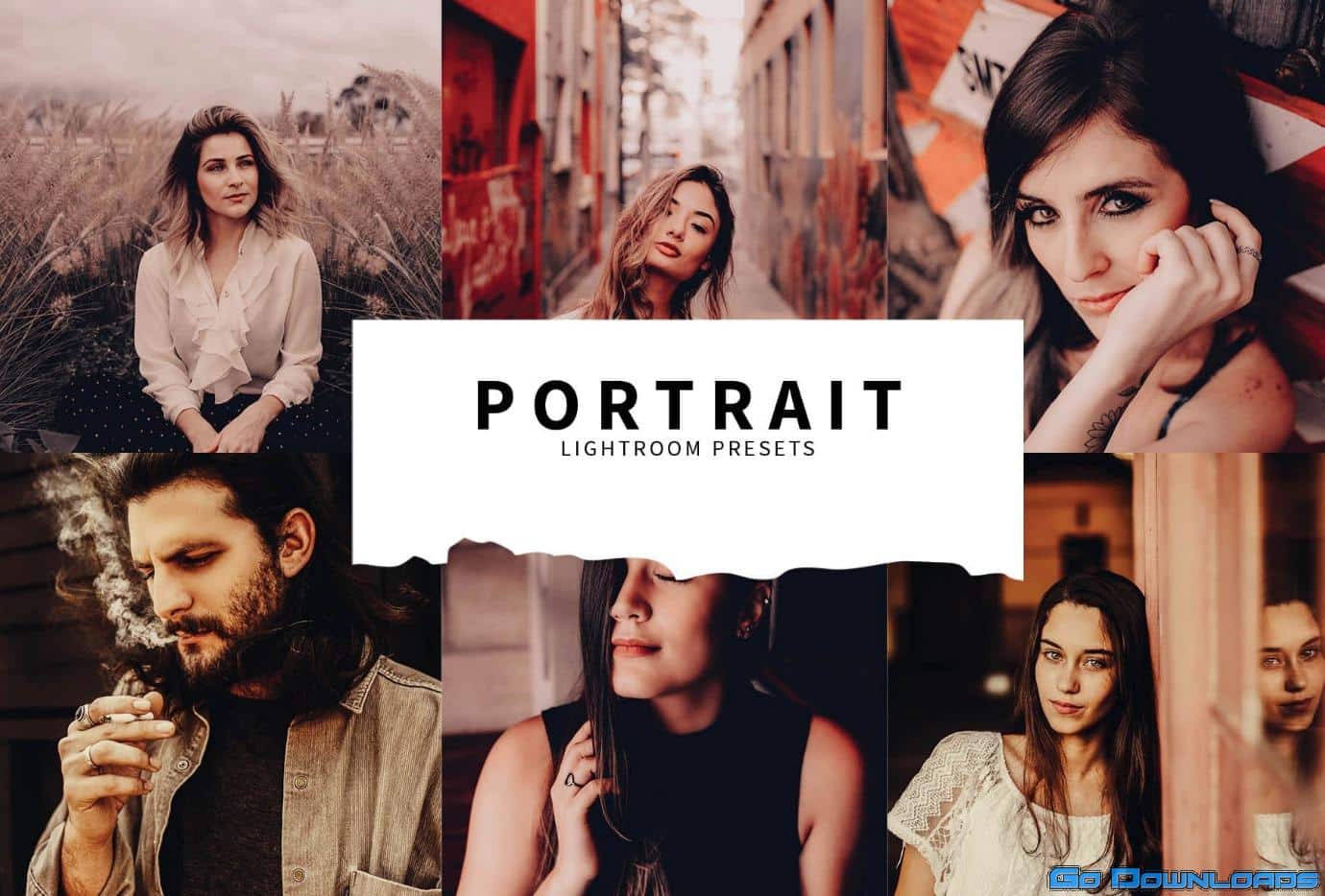 CreativeMarket 10 Portrait Lightroom Presets 5748486 Free Download