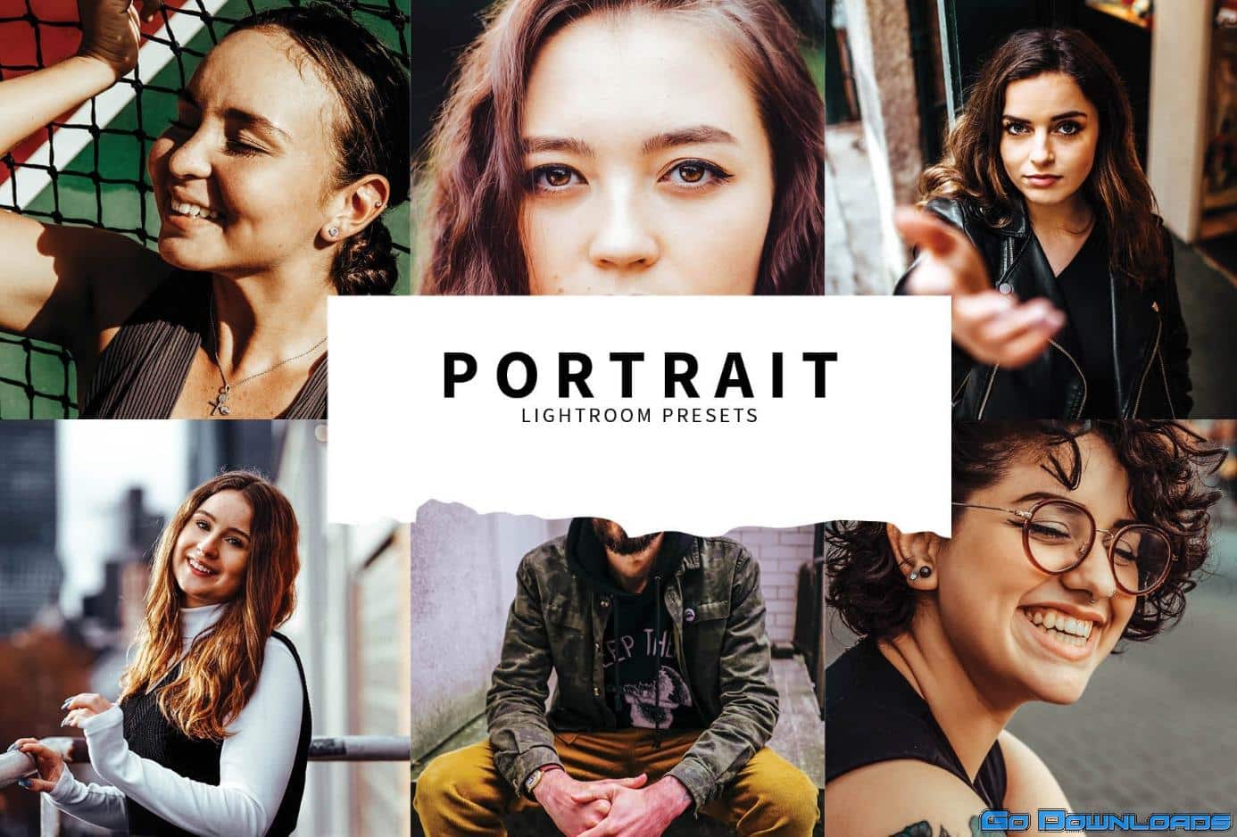 CreativeMarket 10 Portrait Lightroom Presets 5836904 Free Download