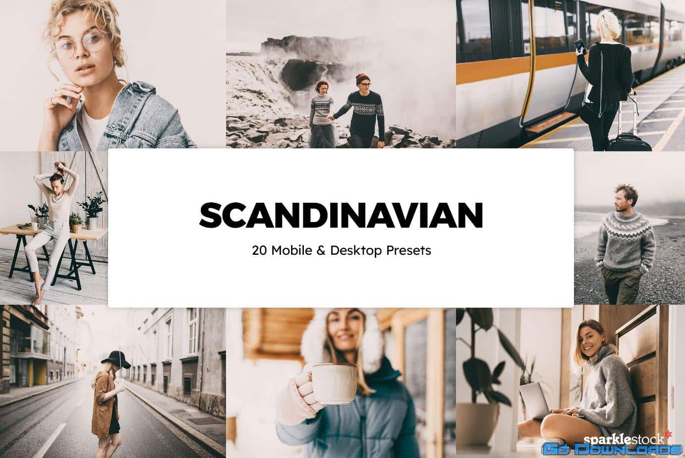 CreativeMarket 20 Scandinavian Lightroom Presets & LUTs 5861168 Free Download