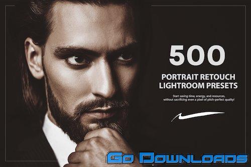 CreativeMarket 500 Portrait Retouch Presets 5787074 Free Download