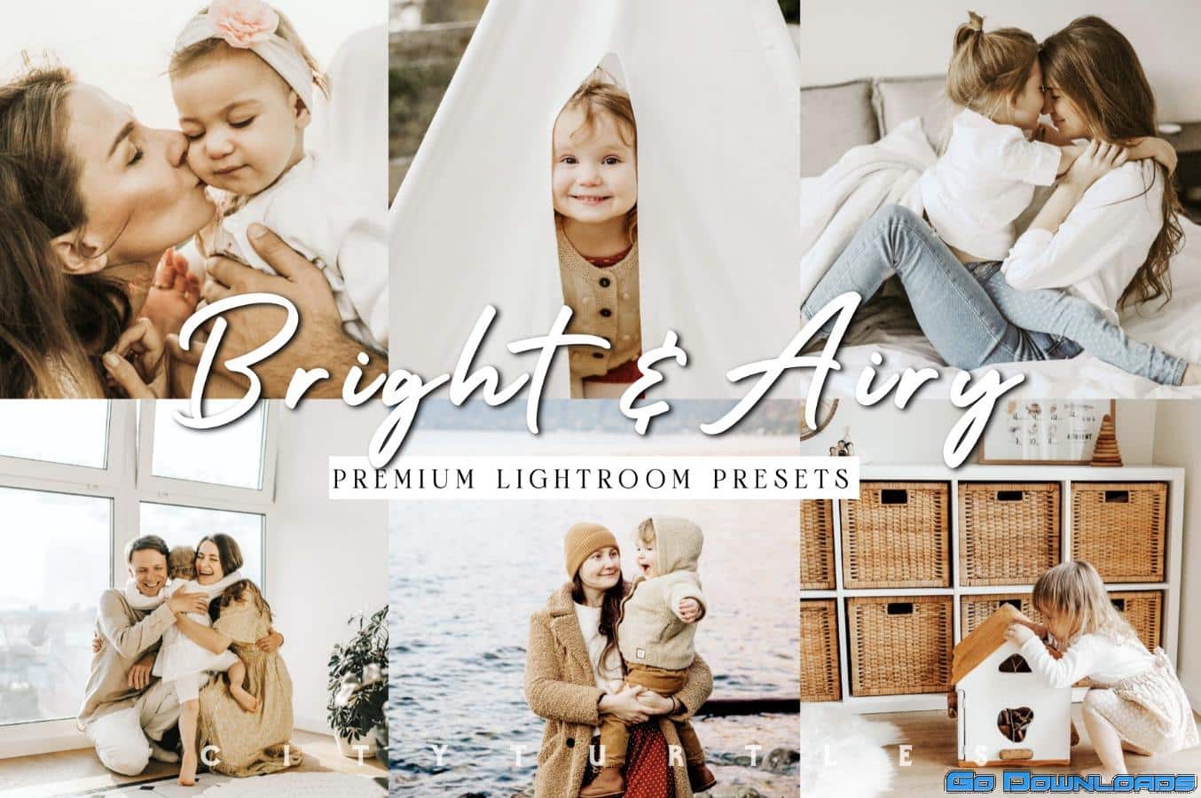 CreativeMarket Bright Natural Lightroom Presets 5799653 Free Download