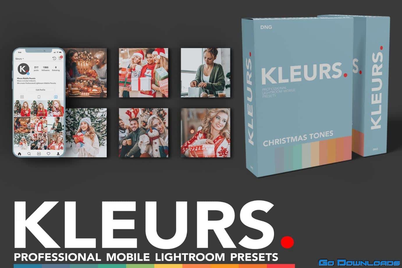 CreativeMarket CHRISTMAS TONES MOBILE Lr PRESETS 5803436 Free Download