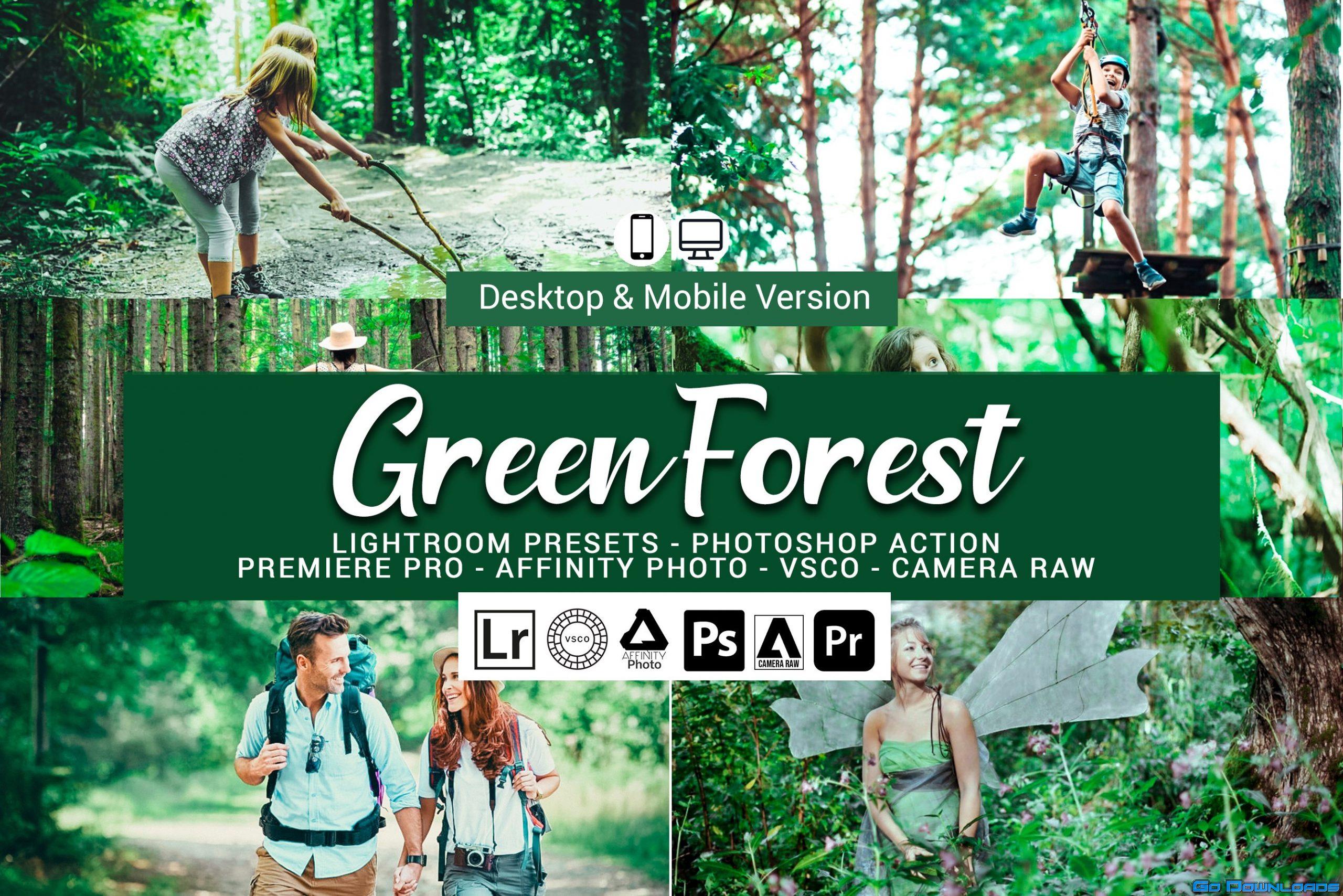 CreativeMarket – Green Forest Presets 5689709 Free Download