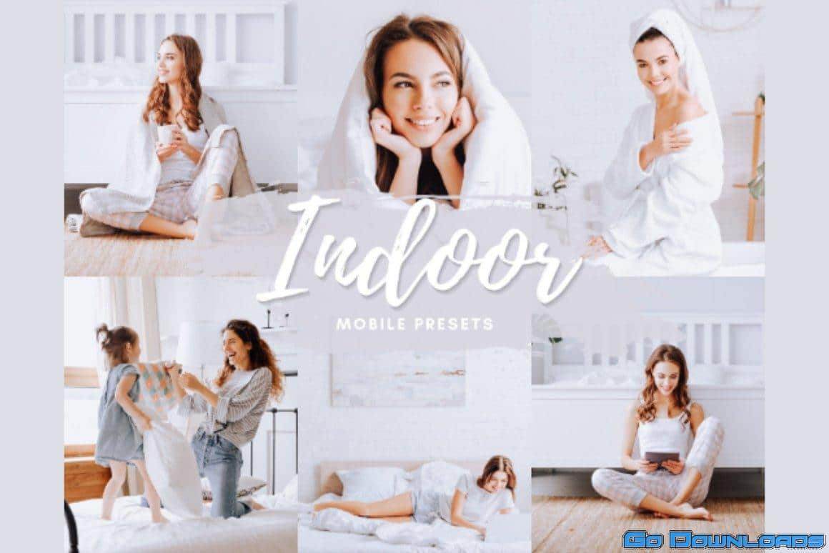 CreativeMarket – INDOOR Mobile Lightroom Presets 5712598 Free Download