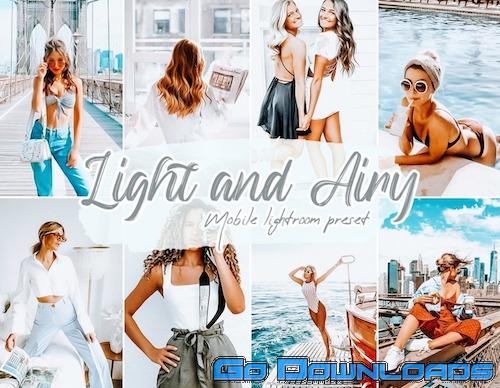 CreativeMarket Light and Airy Lightroom Presets 5804096 Free Download