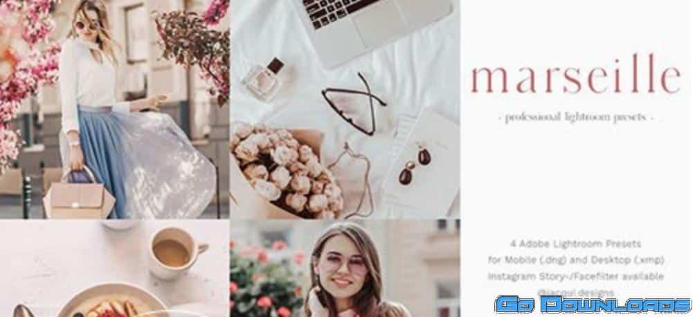 CreativeMarket Marseille Lightroom Preset Pack 5759816 Free Download