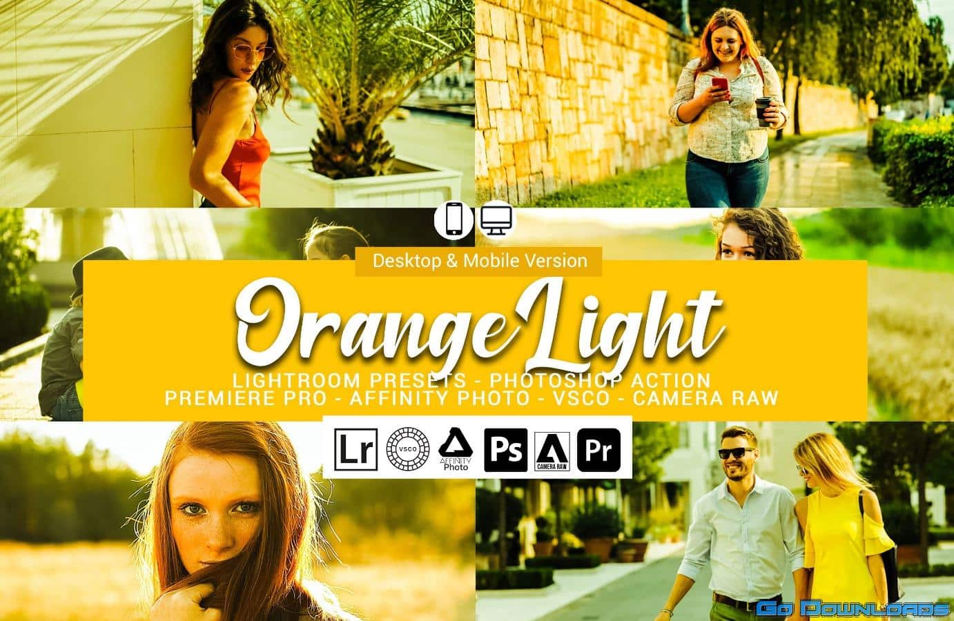 CreativeMarket Orange Light Presets 5698212 Free Download