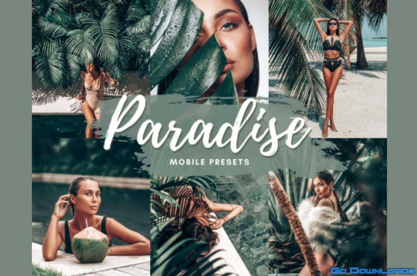 CreativeMarket PARADISE Mobile Lightroom Presets 5712593 Free Download