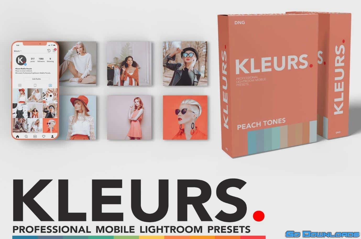 CreativeMarket PEACH TONES MOBILE LR PRESETS 5815669 Free Download