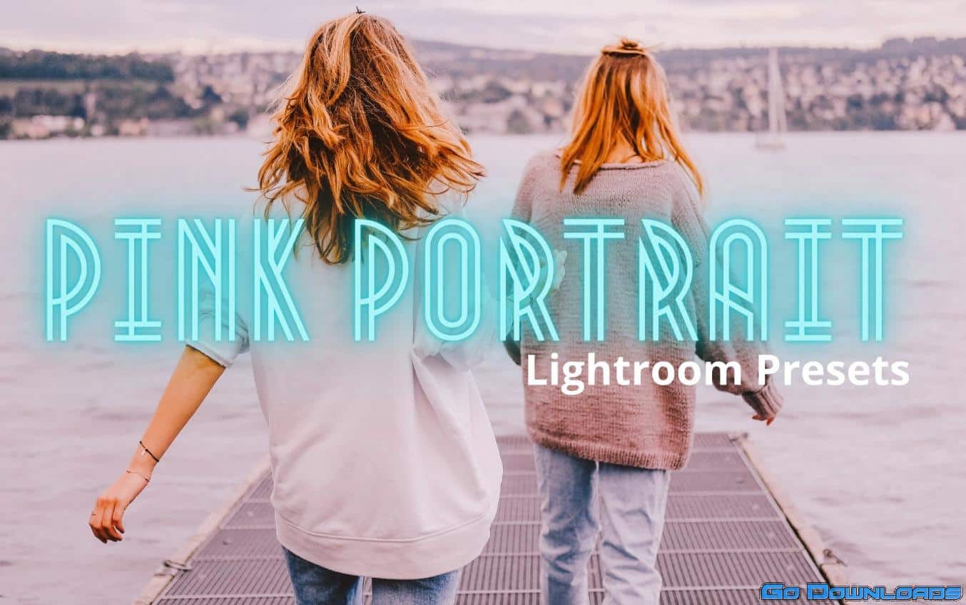 CreativeMarket Pink Portrait Lightroom Presets 5806750 Free Download