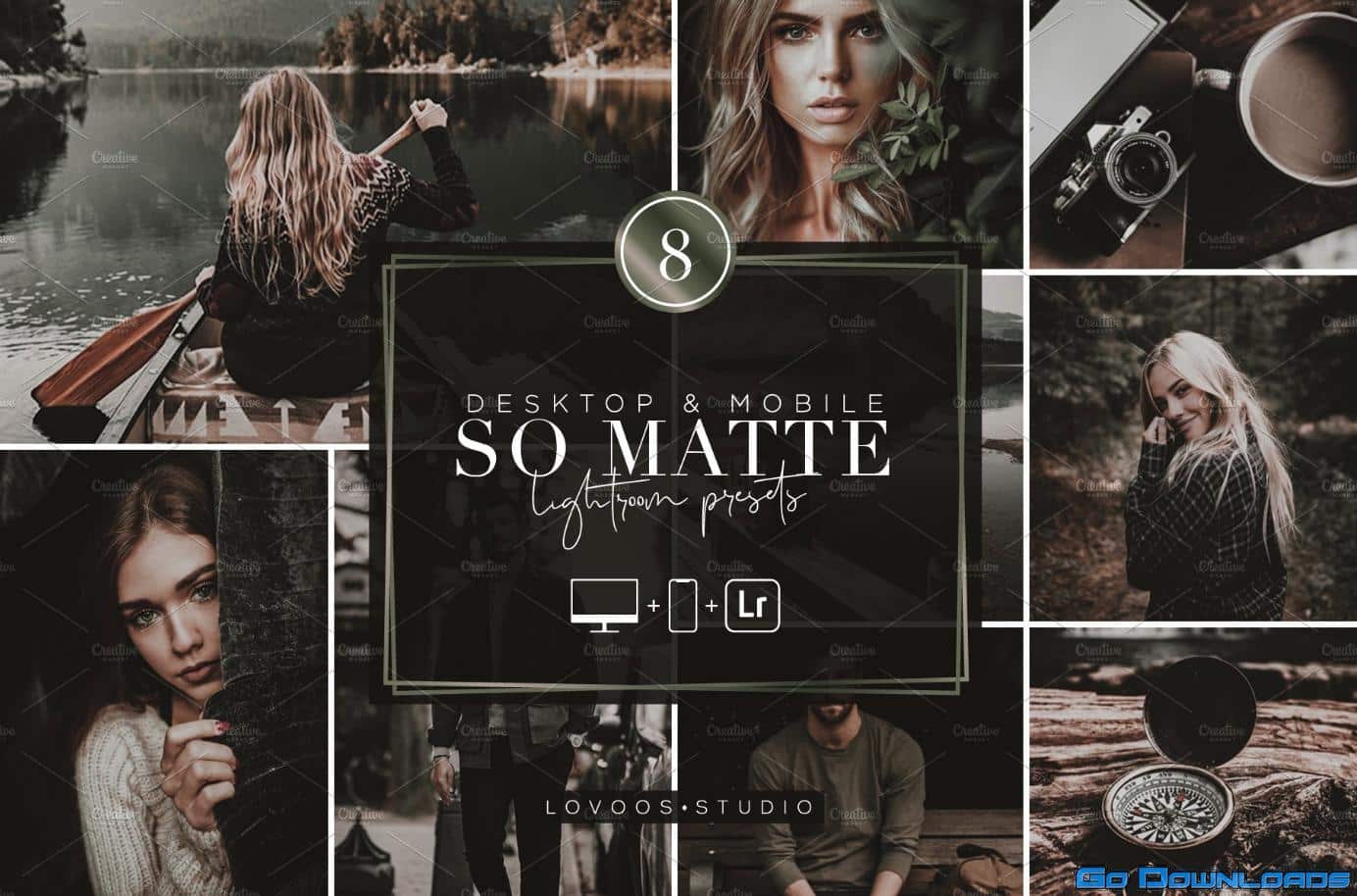 CreativeMarket SO MATTE Lightroom Presets 5769101 Free Download