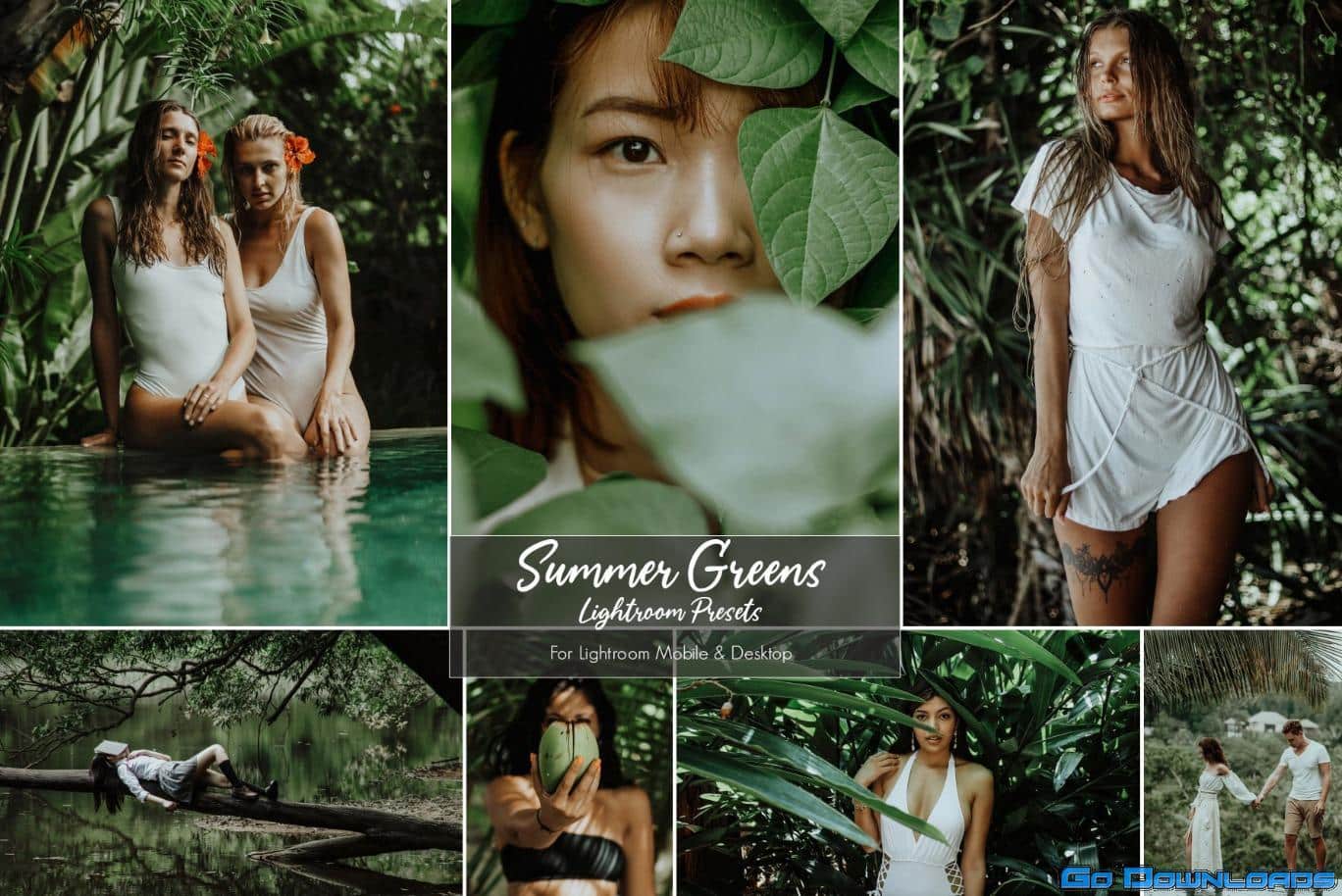 CreativeMarket Summer Greens Lightroom Preset 5152500 Free Download