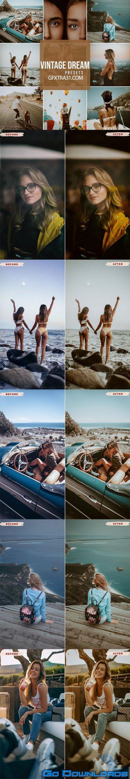 CreativeMarket VINTAGE Desktop Lightroom Presets 5712583 Free Download