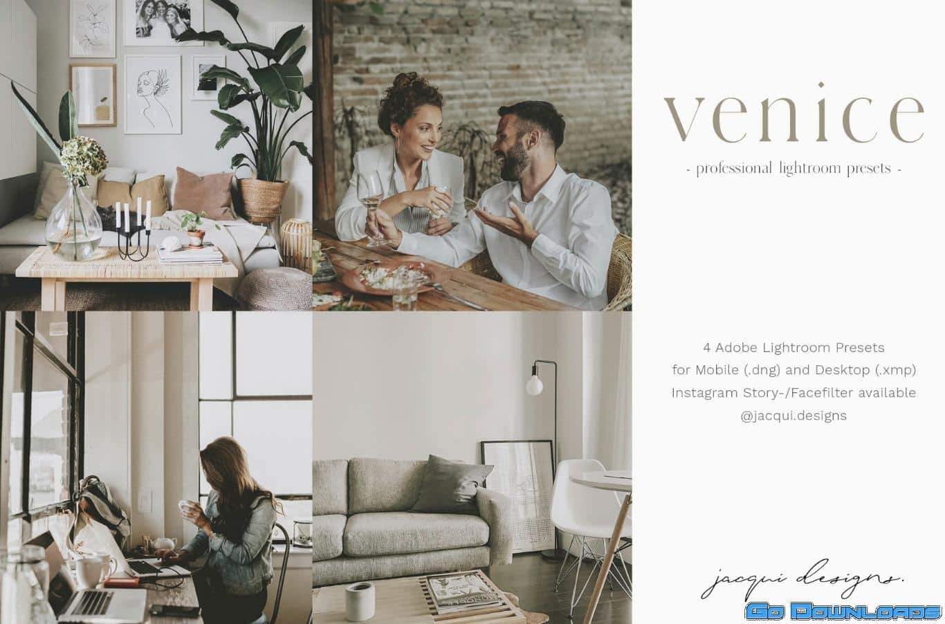 CreativeMarket Venice Lightroom Preset Pack 5759979 Free Download