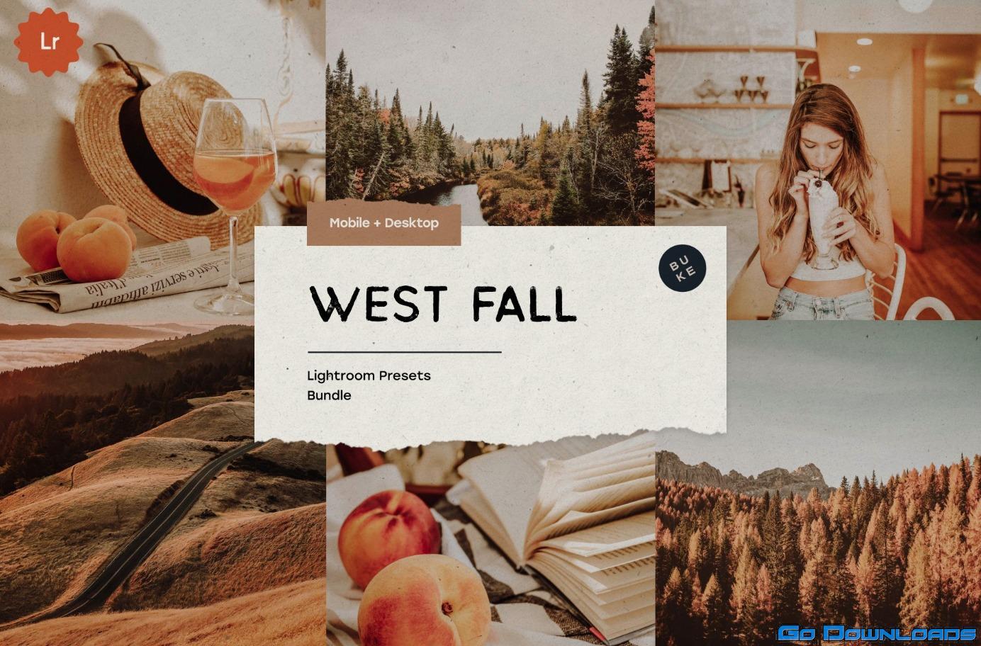 CreativeMarket West Fall 5 Lightroom Presets Pack 5483755 Free Download