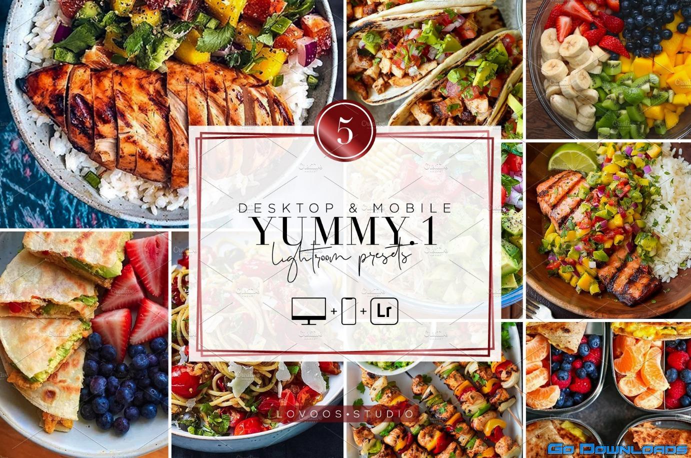 CreativeMarket YUMMY VOL.1 Lightroom Presets 5822669 Free Download