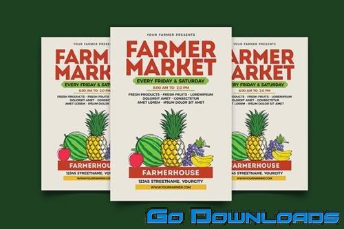 Farmer Market Flyer Free Download