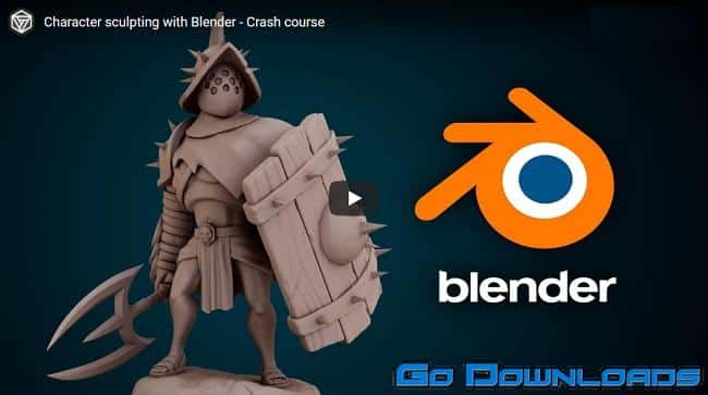 Gumroad Charater sculpting with blender Free Download