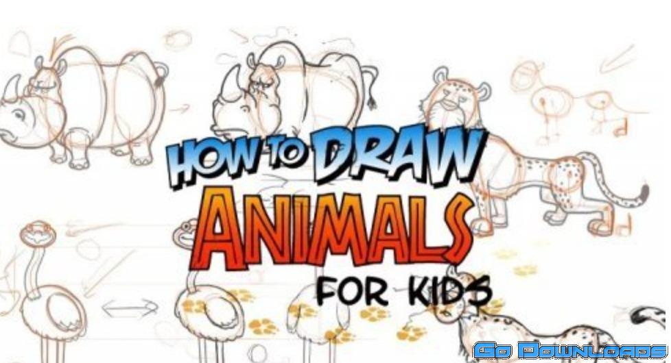 How To Draw ANIMALS for Kids