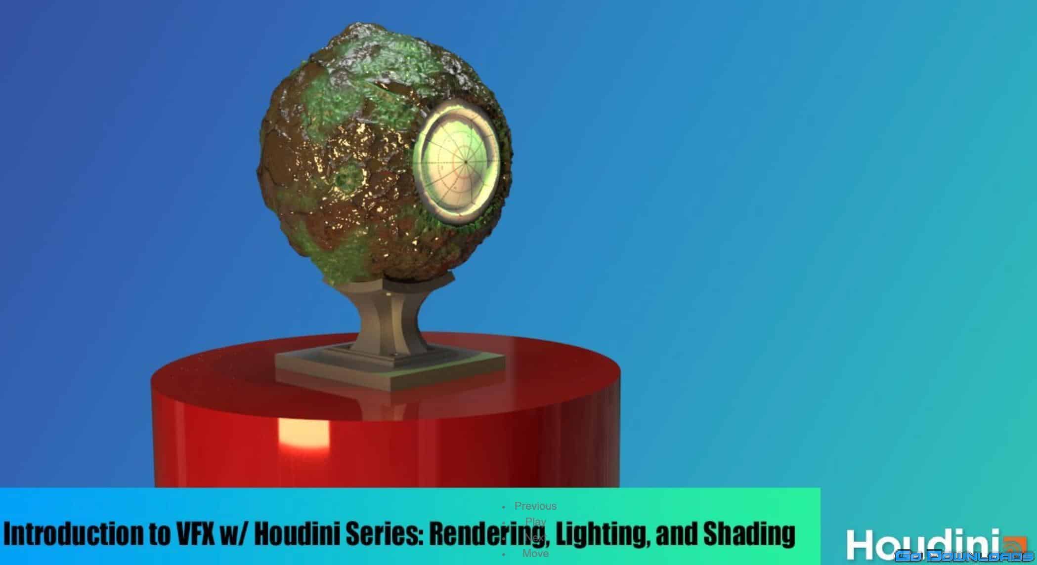 Introduction to VFX w/ Houdini Series Rendering Lighting and Shading Free Download