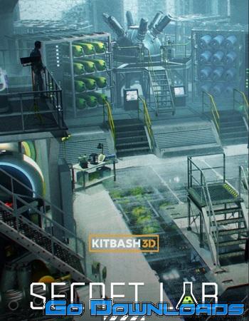 Kitbash3D Props Secret Labs Free Download