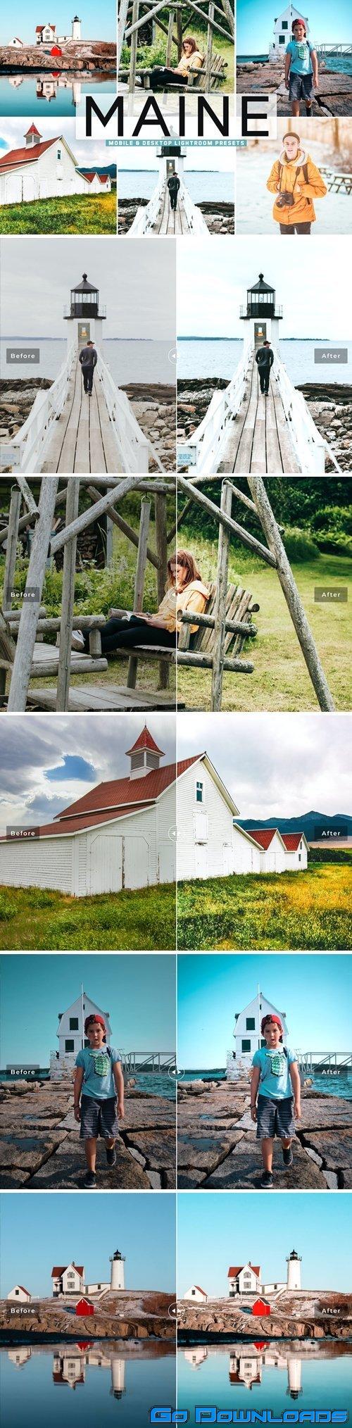 Maine Mobile & Desktop Lightroom Presets Free Download