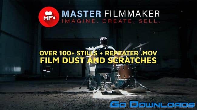 Master Filmmaker – Film Dust And Scratches Texture Pro Pack MOV 4K