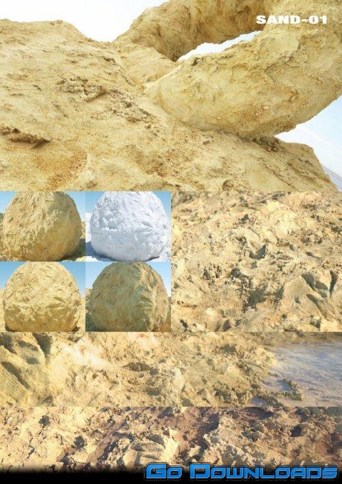 SAND-01 PBR Material Free Download